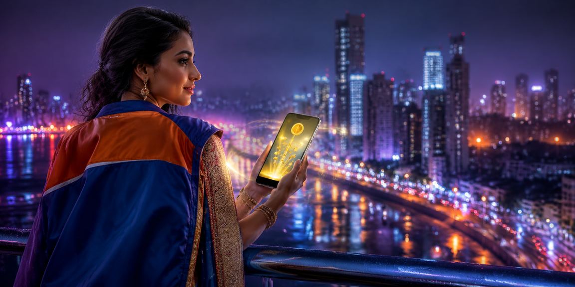 Player using mobile payments for online gaming in Mumbai